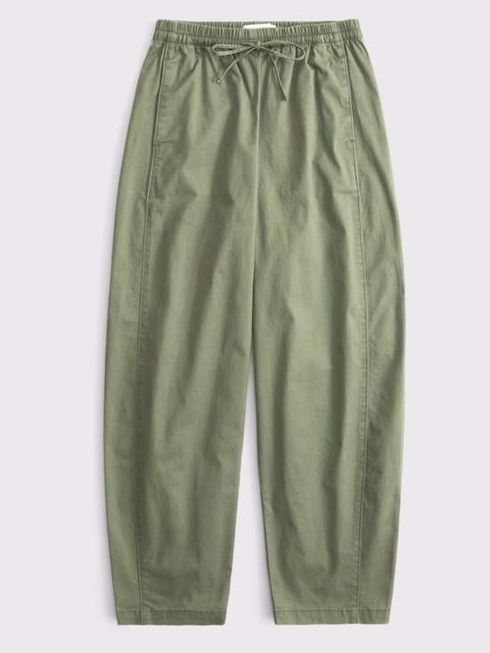 Abercrombie & Fitch Pants - Abercrombie Twill Barrel Pull On Pant
